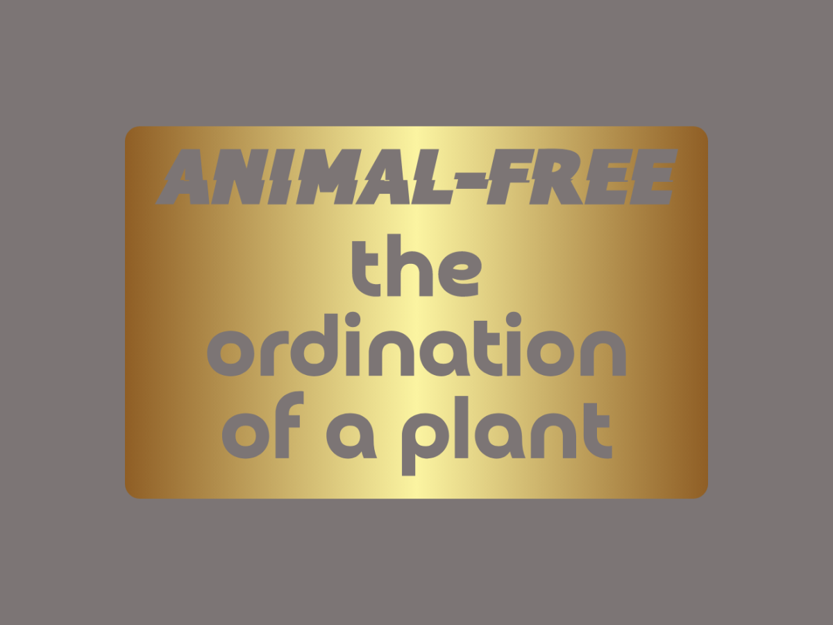 The Ordination Of The Plant